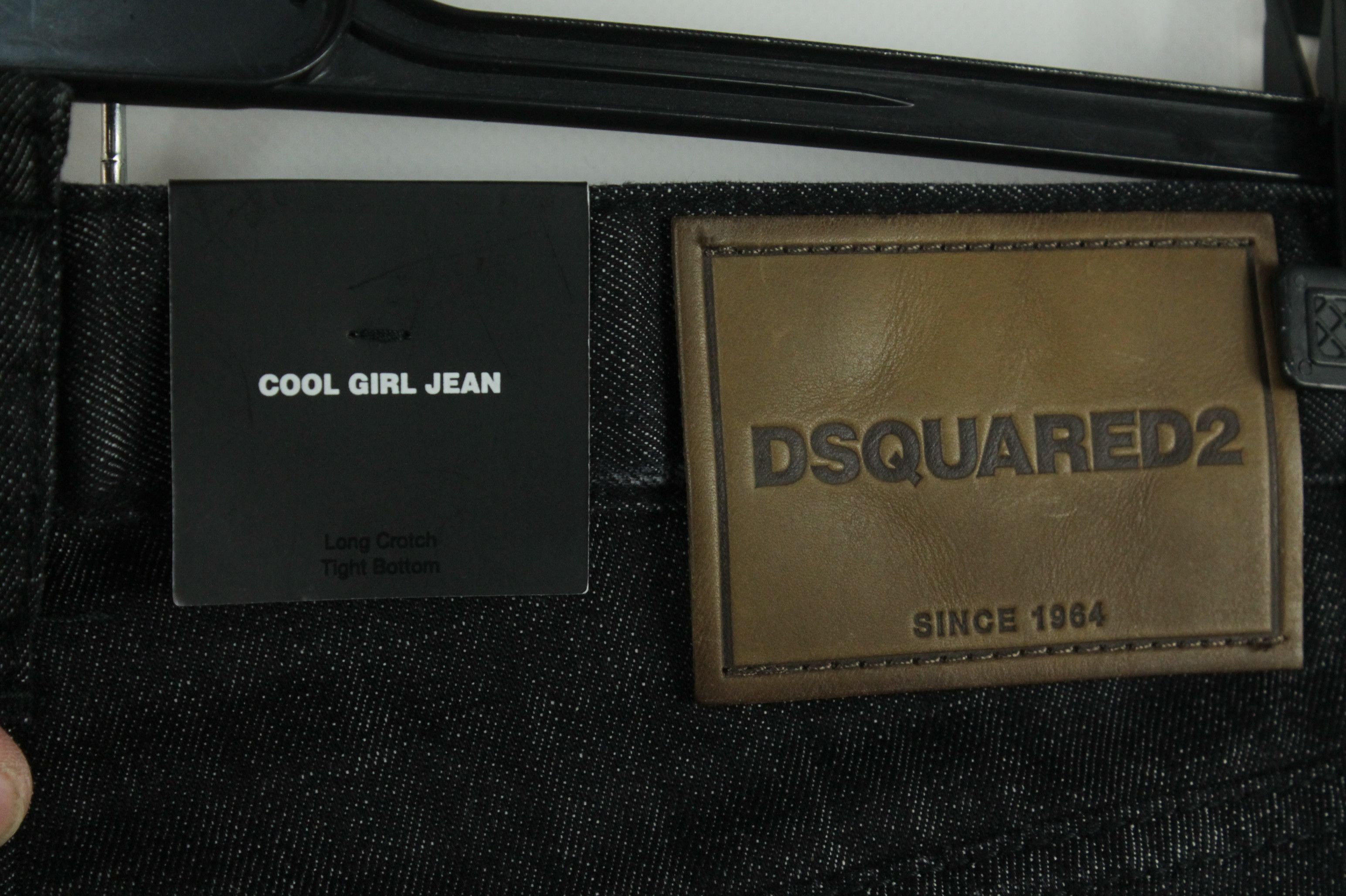 Dsquared2 Dsquared2 Cool Girl Jeans Black Denim Size 28" / US 6 / IT 42 - 8 Thumbnail