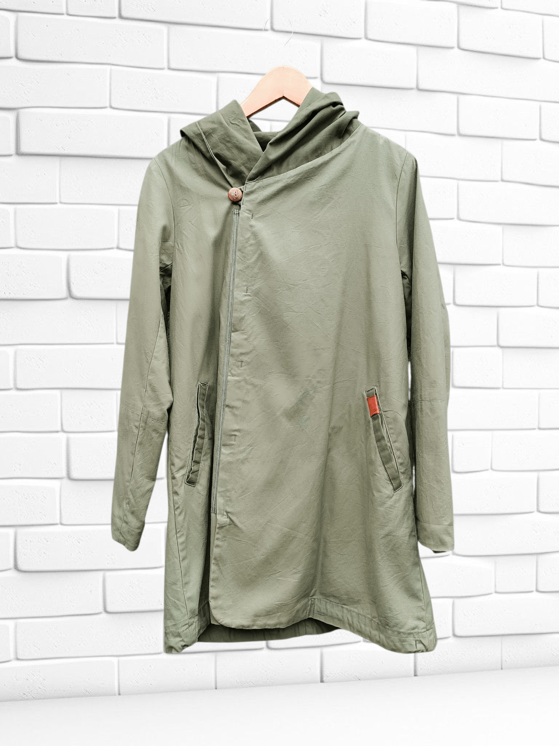 Japanese Brand Asymmetric Jacket Yohji Yamamoto Issey Miyake Rick Owens Sty Size US L / EU 52-54 / 3 - 1 Thumbnail