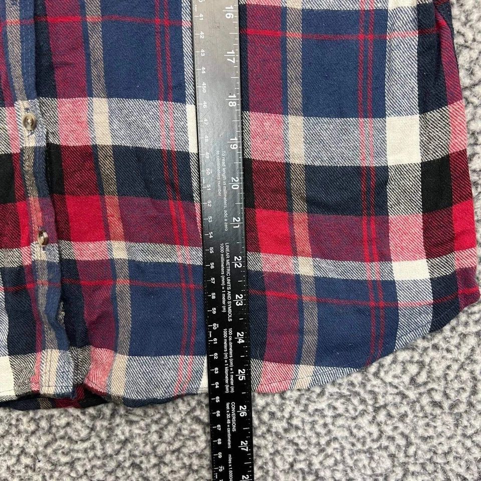 Passport Passport Shirt Women Plaid Flannel Button Up Collared XL Size XL / US 12-14 / IT 48-50 - 5 Thumbnail