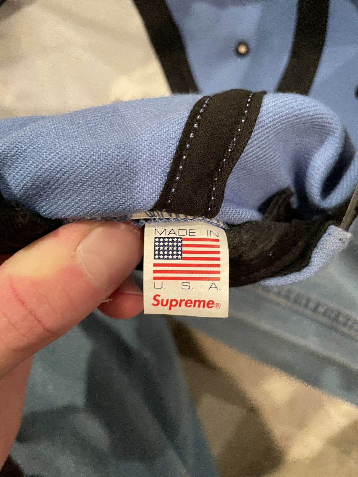 Supreme Supreme Pledge Allegiance Hat Size ONE SIZE - 5 Thumbnail
