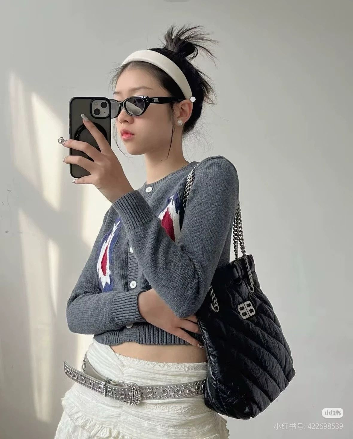 Balenciaga Balenciaga Black Medium Chain Bag - dmc Size ONE SIZE - 1 Thumbnail