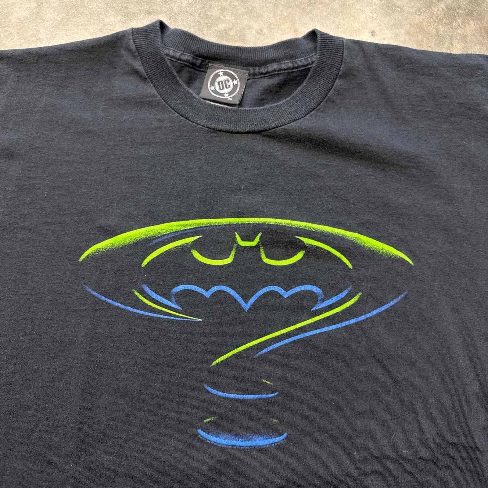 DC Comics DC Comics Rare Batman Forever The riddle Movie 1995 T-Shirt Size US XL / EU 56 / 4 - 3 Thumbnail