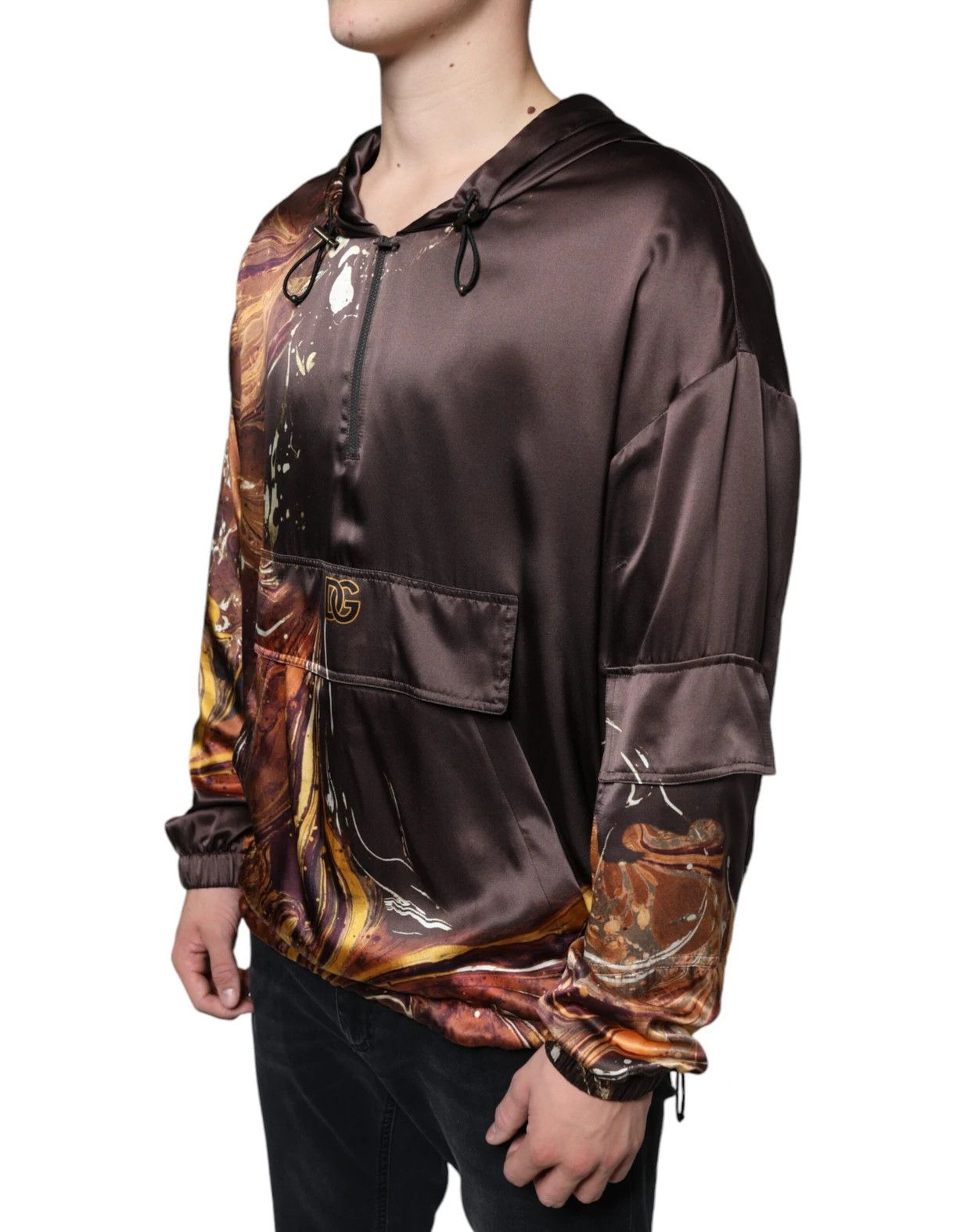 Dolce & Gabbana o1y0125 Logo Hooded Jacket in Multicolor Size US M / EU 48-50 / 2 - 3 Thumbnail