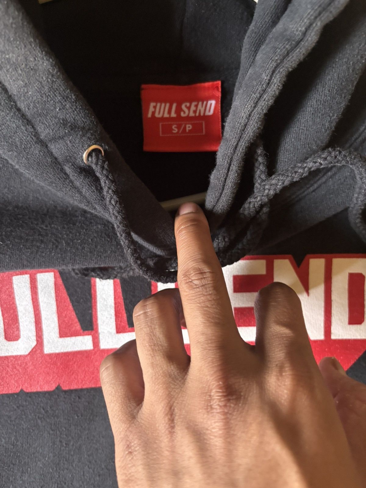 Full Send Full Send Black 3D Logo Nelk Boys Mens Hoodie Small Size US S / EU 44-46 / 1 - 3 Thumbnail
