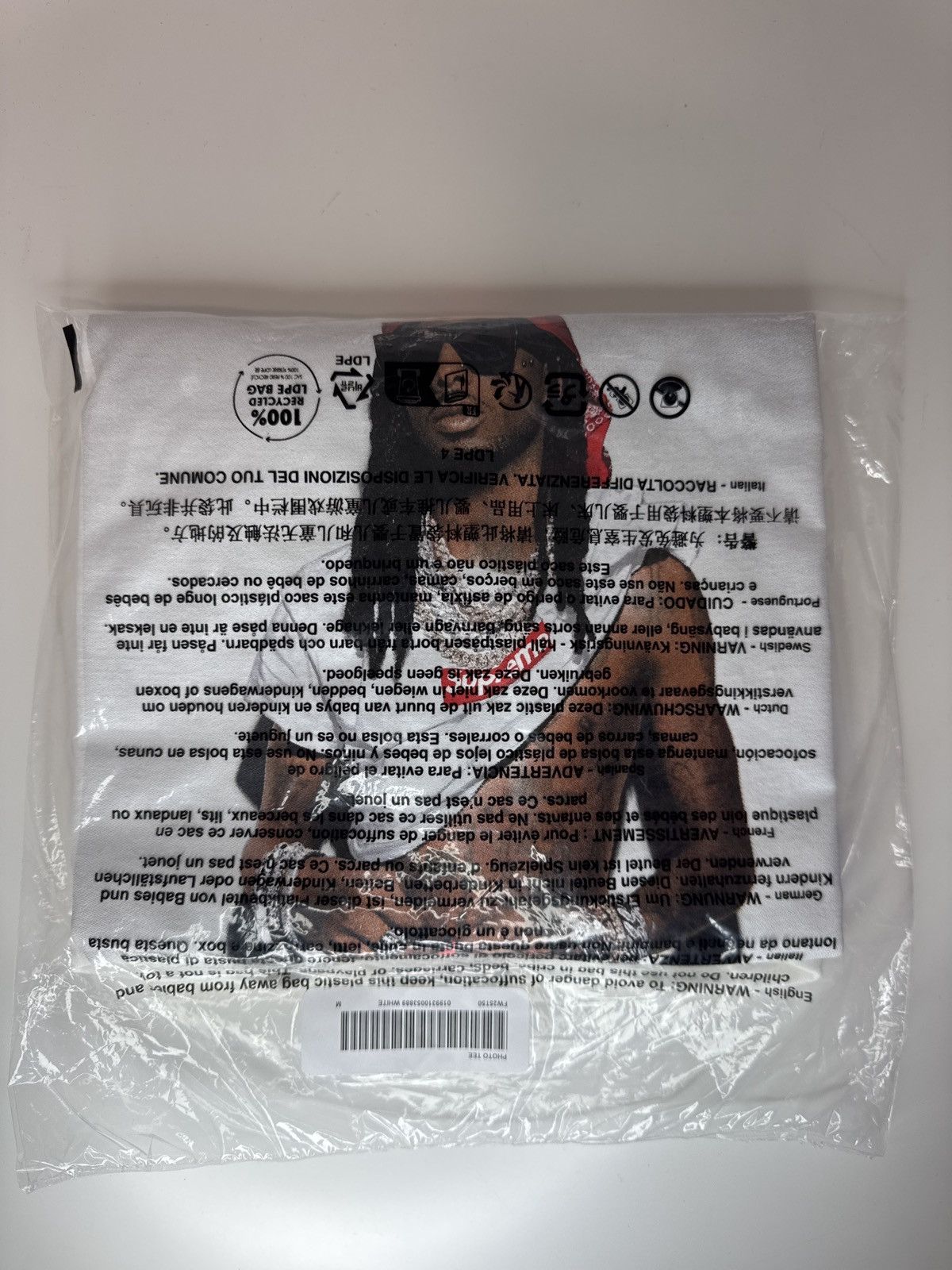 Supreme Supreme Playboy Carti T Shirt Size US M / EU 48-50 / 2 - 2 Thumbnail