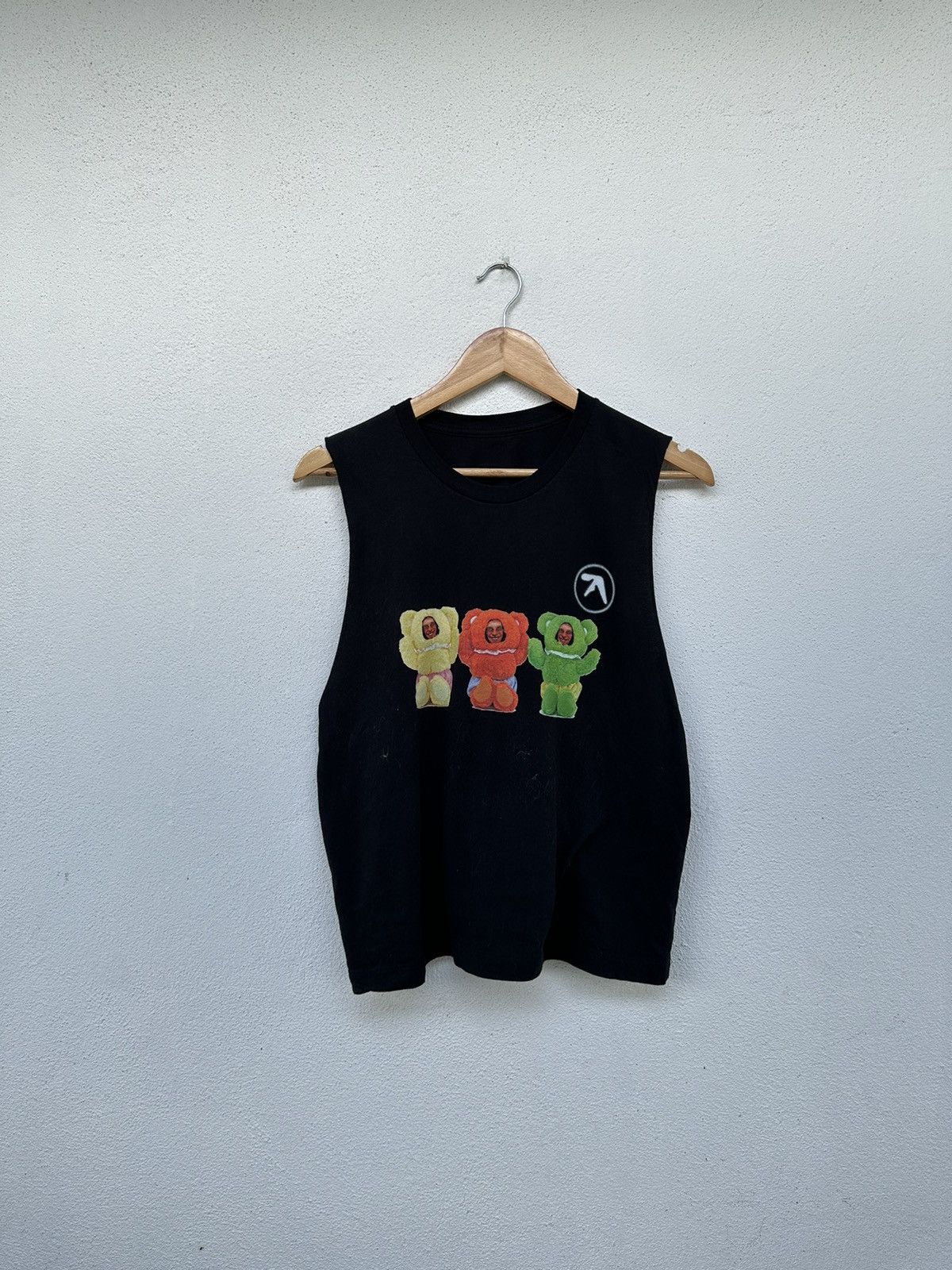 Band Tees Aphex Twin Donkey Rhubarb Sleeveless Size US M / EU 48-50 / 2 - 1 Thumbnail