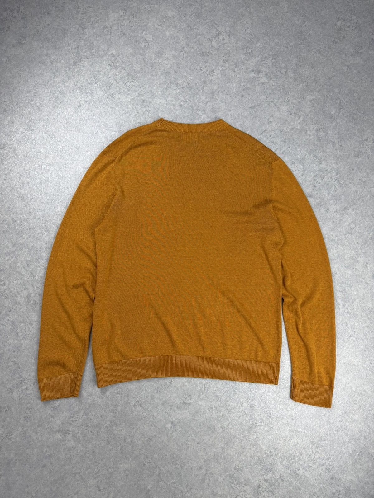 Daniele Fiesoli Daniele Fiesoli Crew Neck Sweater L Silk Linen Blend Mustard Size US L / EU 52-54 / 3 - 10 Thumbnail