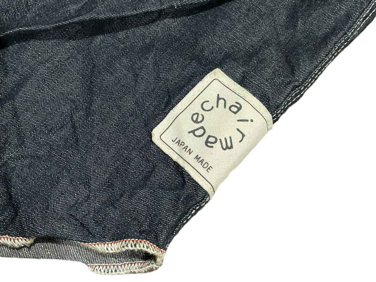 Japanese Brand Japan Made Chairmade Denim Military Shawl Collar Shirts Size US L / EU 52-54 / 3 - 12 Thumbnail