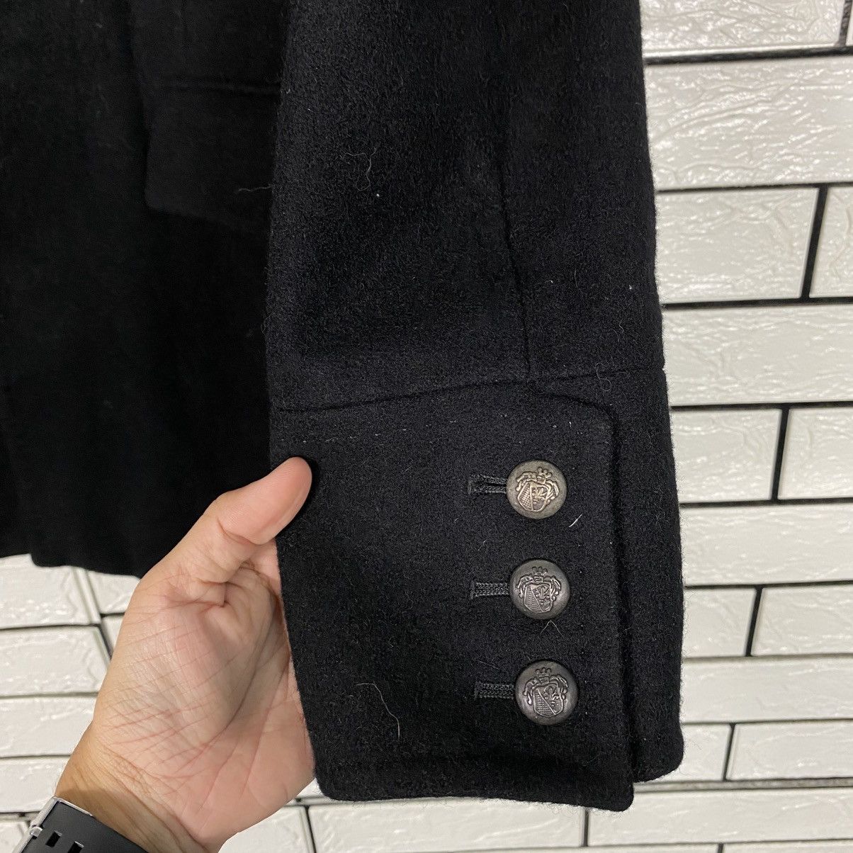 Japanese Brand 📌Vintage Wool Jacket Sabi Sabi Deluxe Runway Issey Miyake Size US M / EU 48-50 / 2 - 16 Thumbnail