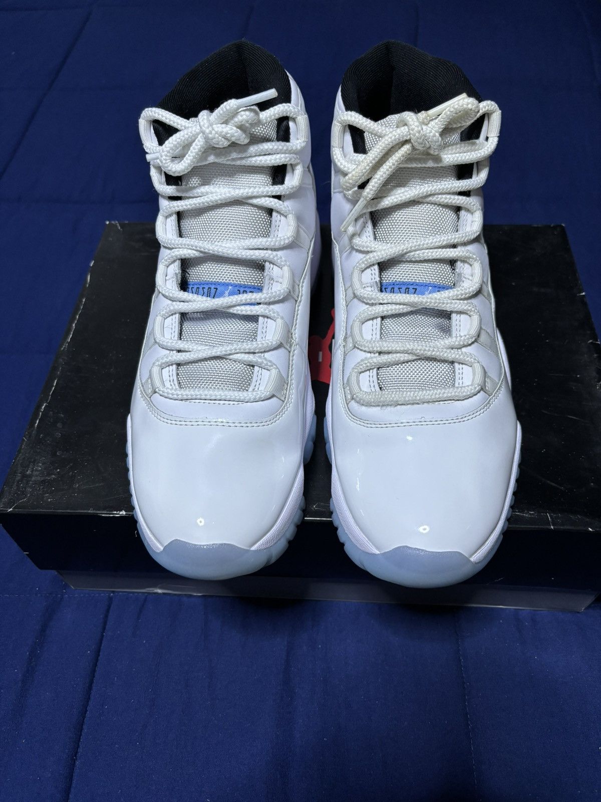 Jordan Brand Jordan 11 Retro High Legend Blue 2024 Size 11.5 Size US 11.5 / EU 44-45 - 1 Thumbnail