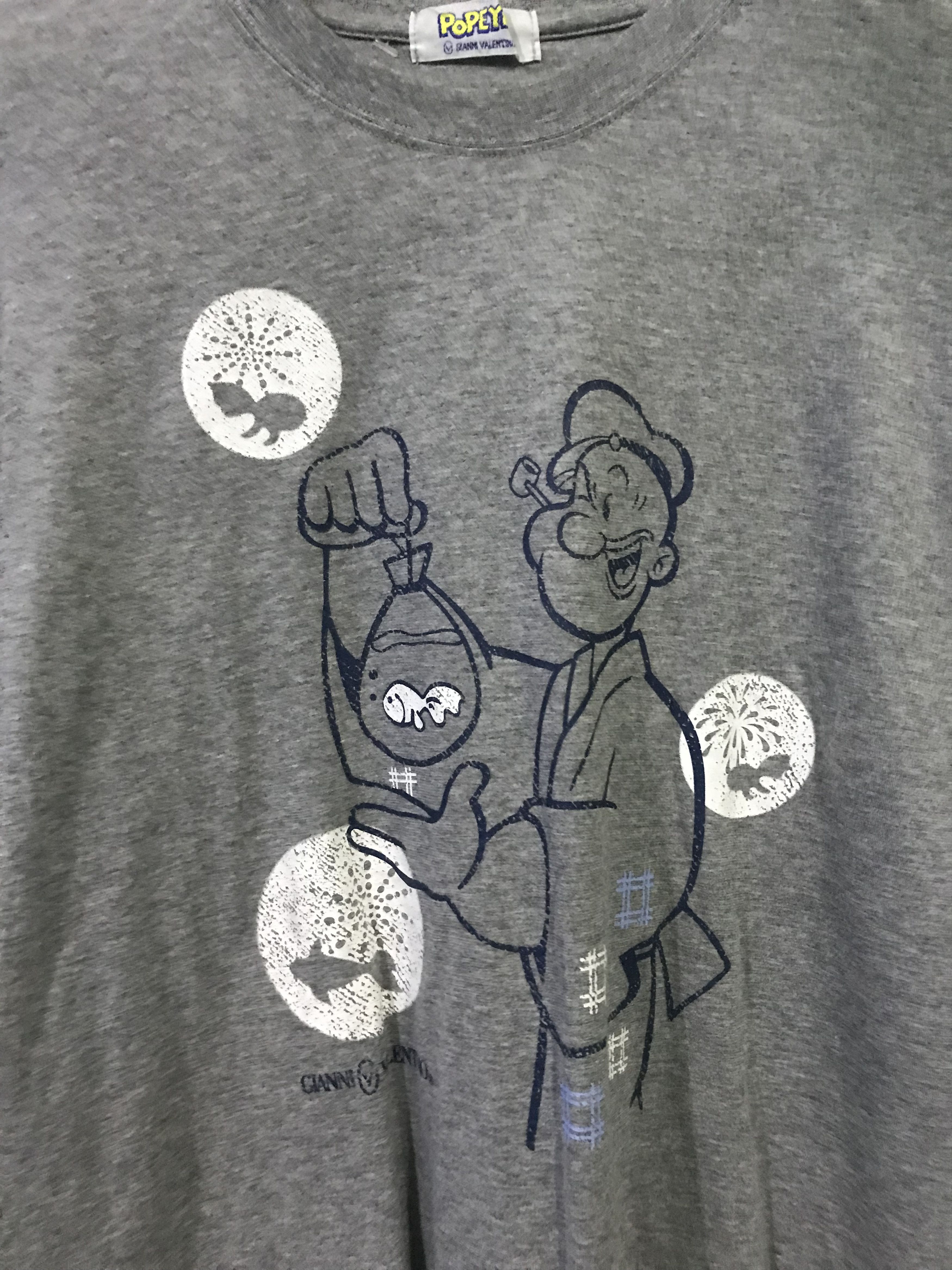 Vintage ‼️RARE VINTAGE‼️ GIANNI VALENTINO X POPEYE THE SAILORMAN Size US M / EU 48-50 / 2 - 2 Thumbnail
