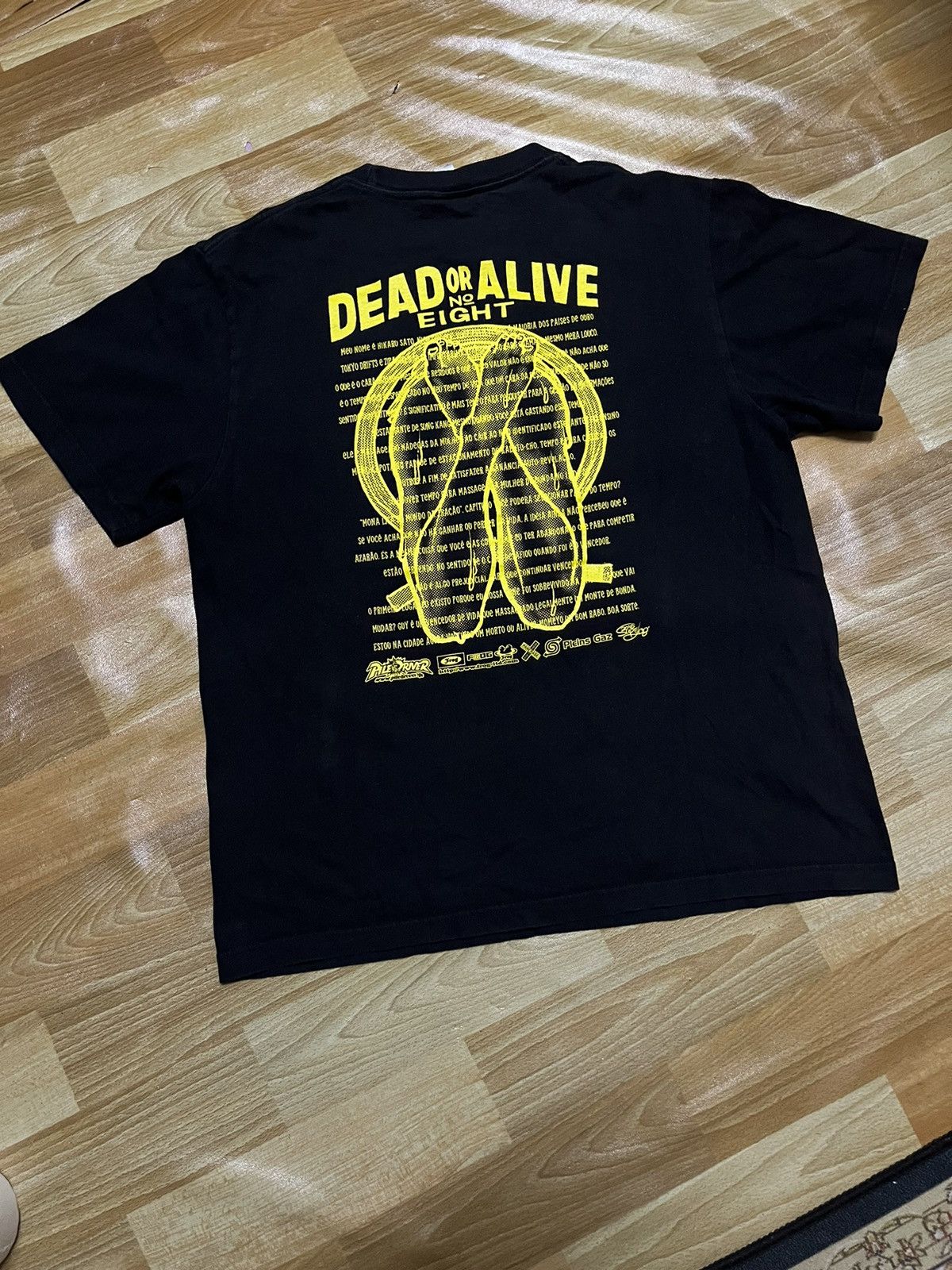 Japanese Brand × Vintage RARE Vintage Dead Or Alive Naked Girl Design Tee 🇯🇵 Size US L / EU 52-54 / 3 - 4 Thumbnail