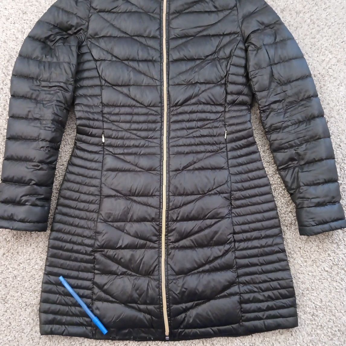 Calvin Klein Calvin Klein Jacket Womens XS Green Long Sleeve Down Lightweight Packable Puffer Size XS / US 0-2 / IT 36-38 - 3 Thumbnail
