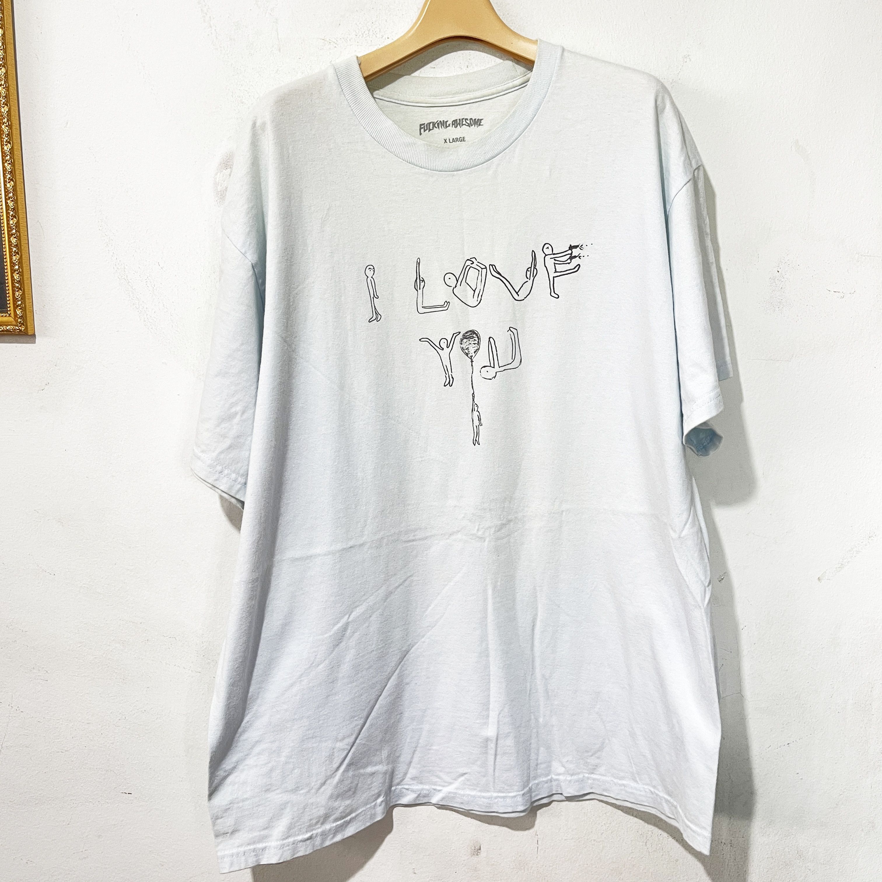 Fucking Awesome Fucking Awesome - I Love You T-Shirt (black) | Grailed