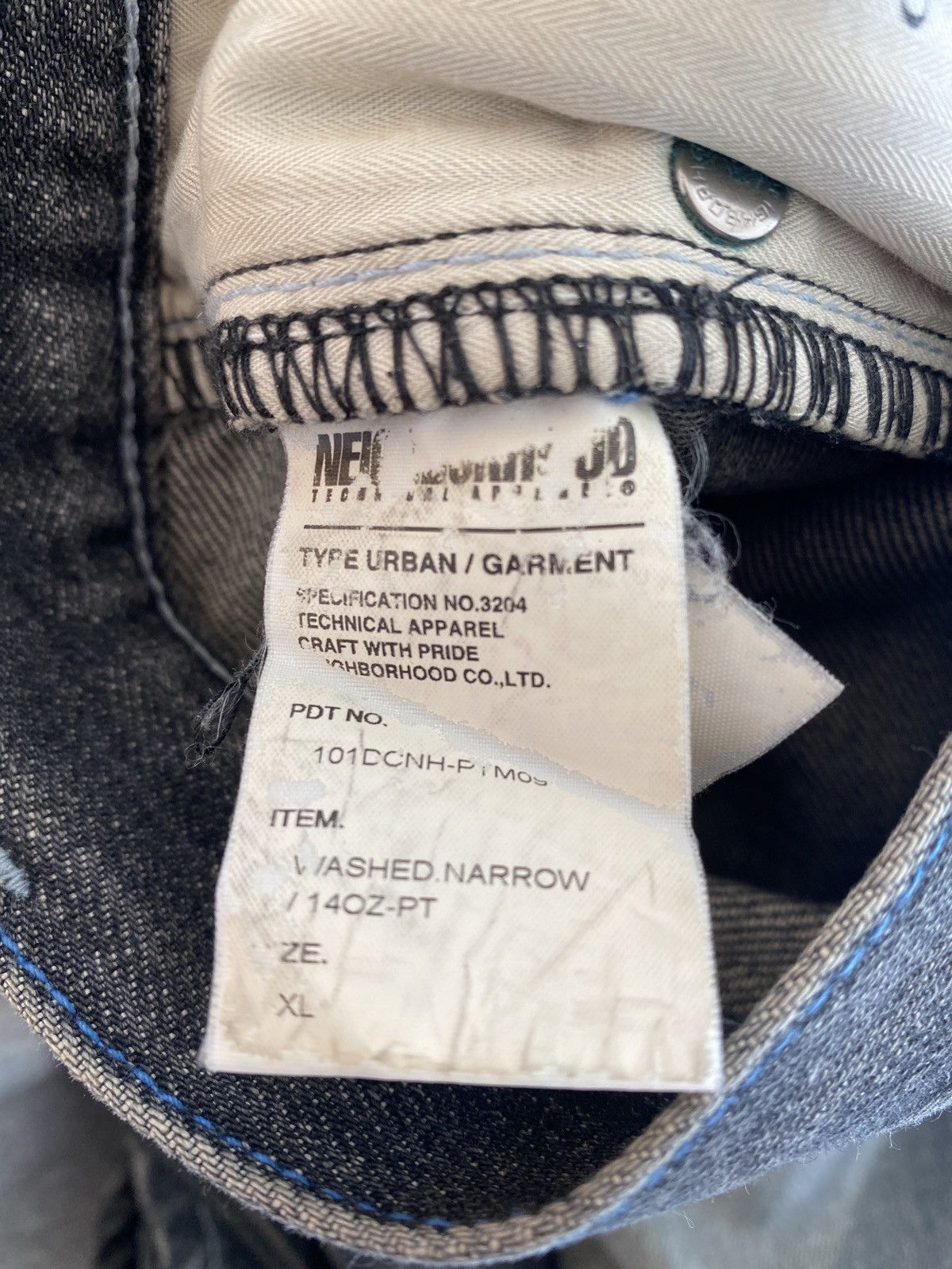 Neighborhood (RARE) Neighbourhood Narrow Straight Denim Size US 36 / EU 52 - 9 Thumbnail