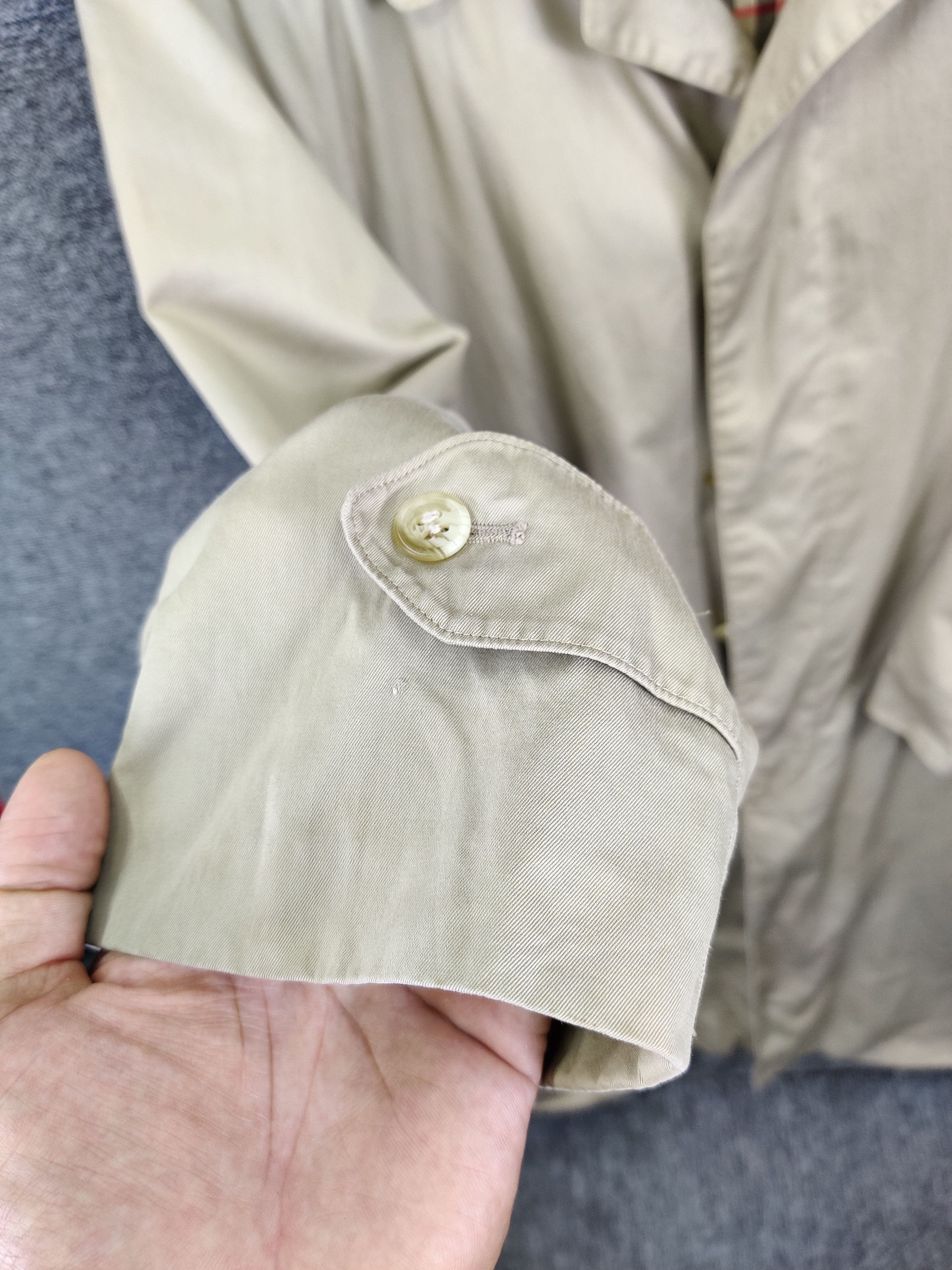 Burberry Vintage Burberry Nova Check Trench Coat Size US XL / EU 56 / 4 - 10 Thumbnail