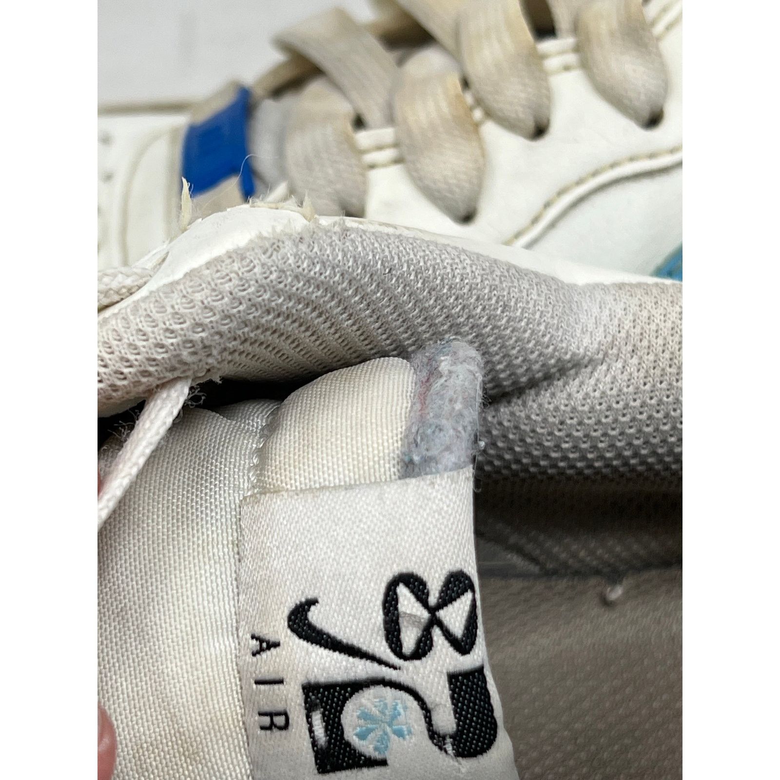Nike Nike Air Force 1 Low 07 LV8 82 Dble Swoosh Med Blue Mens 9.5 Size US 9.5 / EU 42-43 - 4 Thumbnail