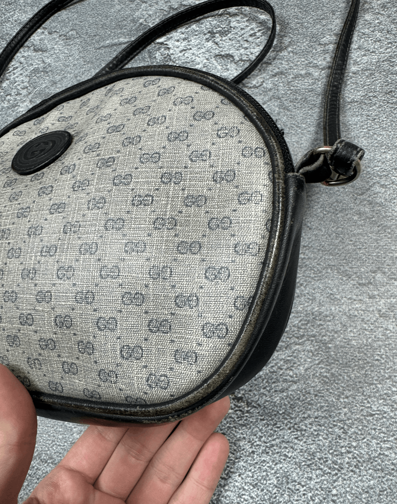 Gucci Gucci Leather Crossbody Bag 1990s Y2K Size OS Size ONE SIZE - 2 Thumbnail