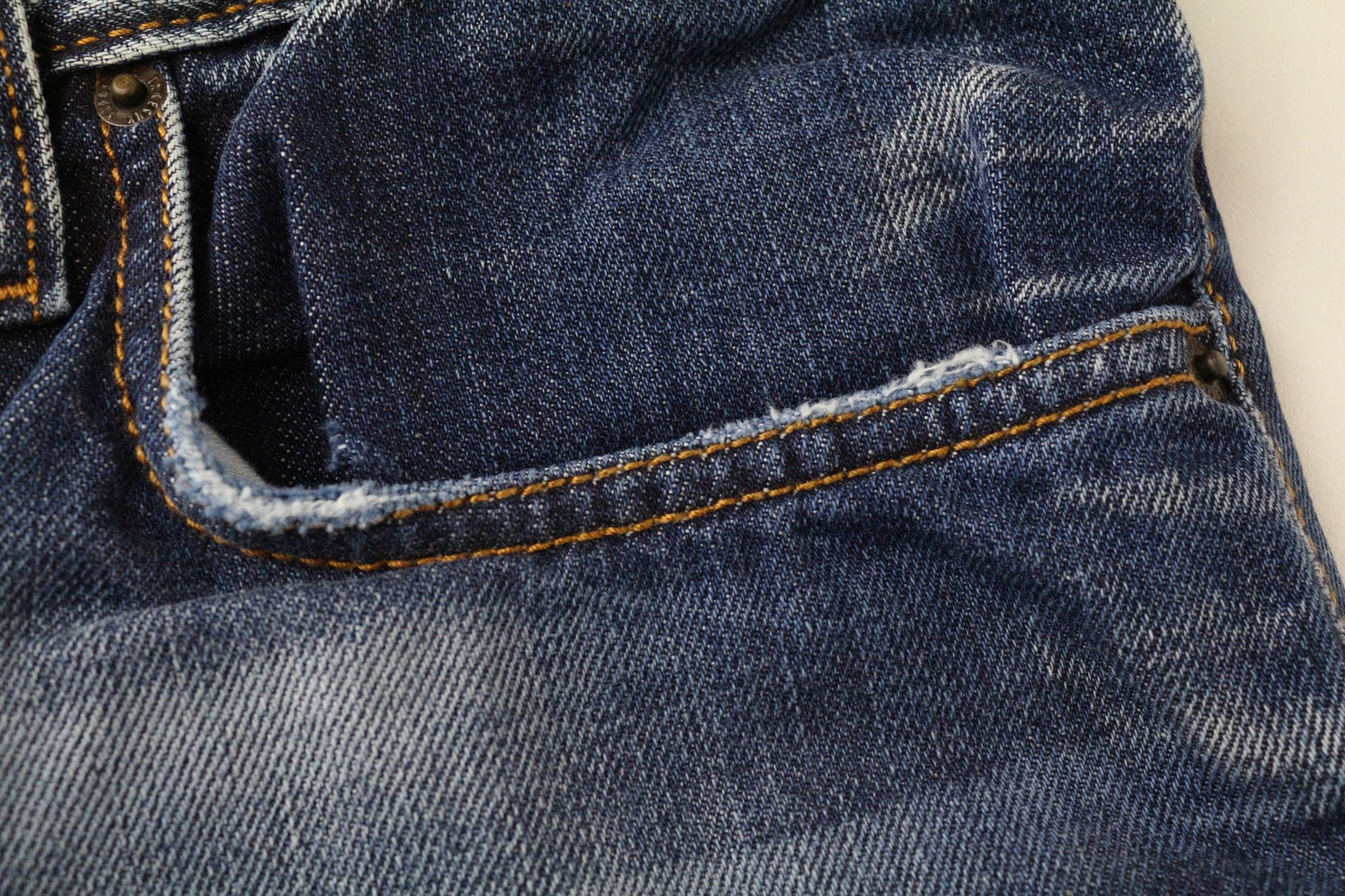 Takeshy Kurosawa TK 55 P W30 Blue Slim Taper Distressed Jeans 75955 Size US 30 / EU 46 - 11 Thumbnail