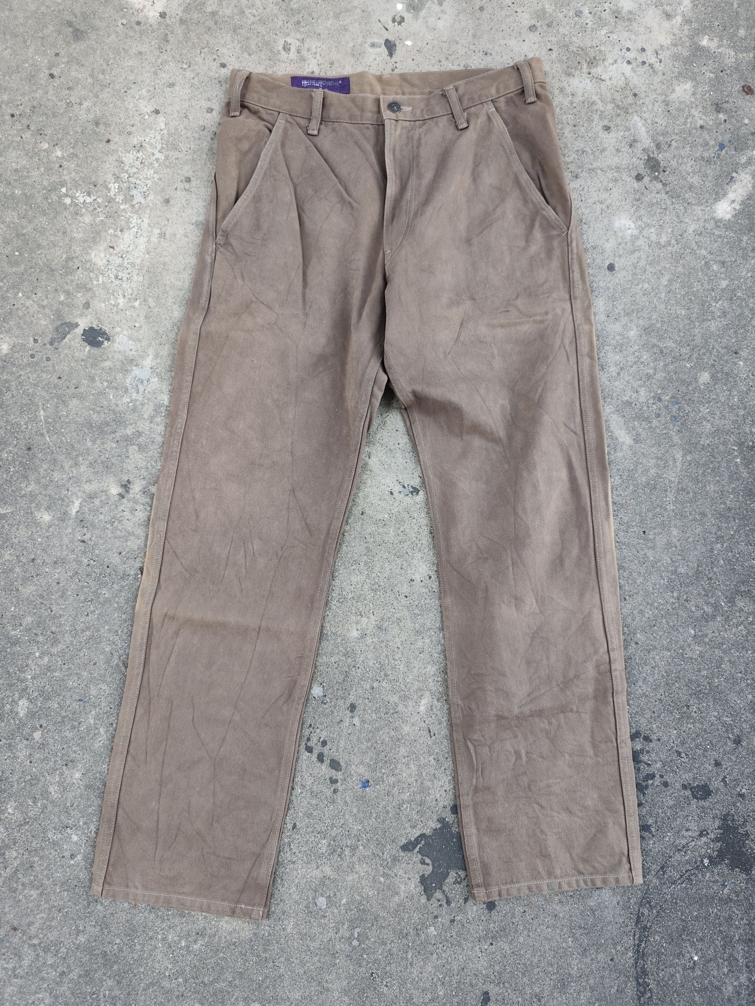 Nepenthes Vintage Nepenthes Japan Chino Pants Talon Zipper Sunfaded Size US 32 / EU 48 - 1 Thumbnail
