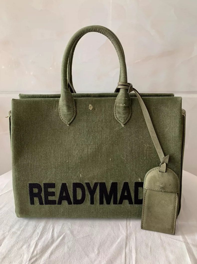 READYMADE READYMADE Canvas Tote Handbag Size ONE SIZE - 1 Thumbnail