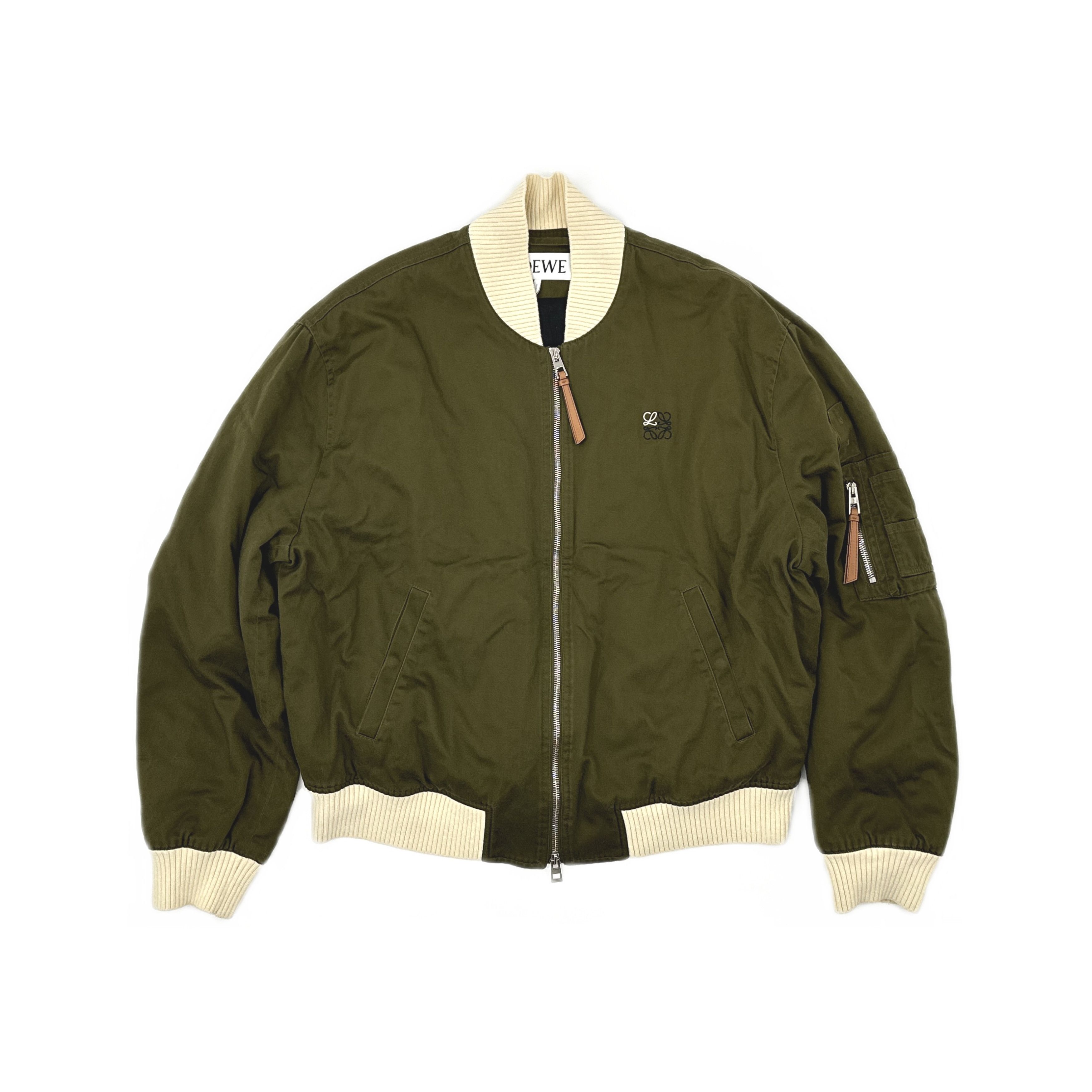 Loewe Loewe Logo Embroidery Bomber Jacket Size 48 Size US M / EU 48-50 / 2 - 1 Thumbnail