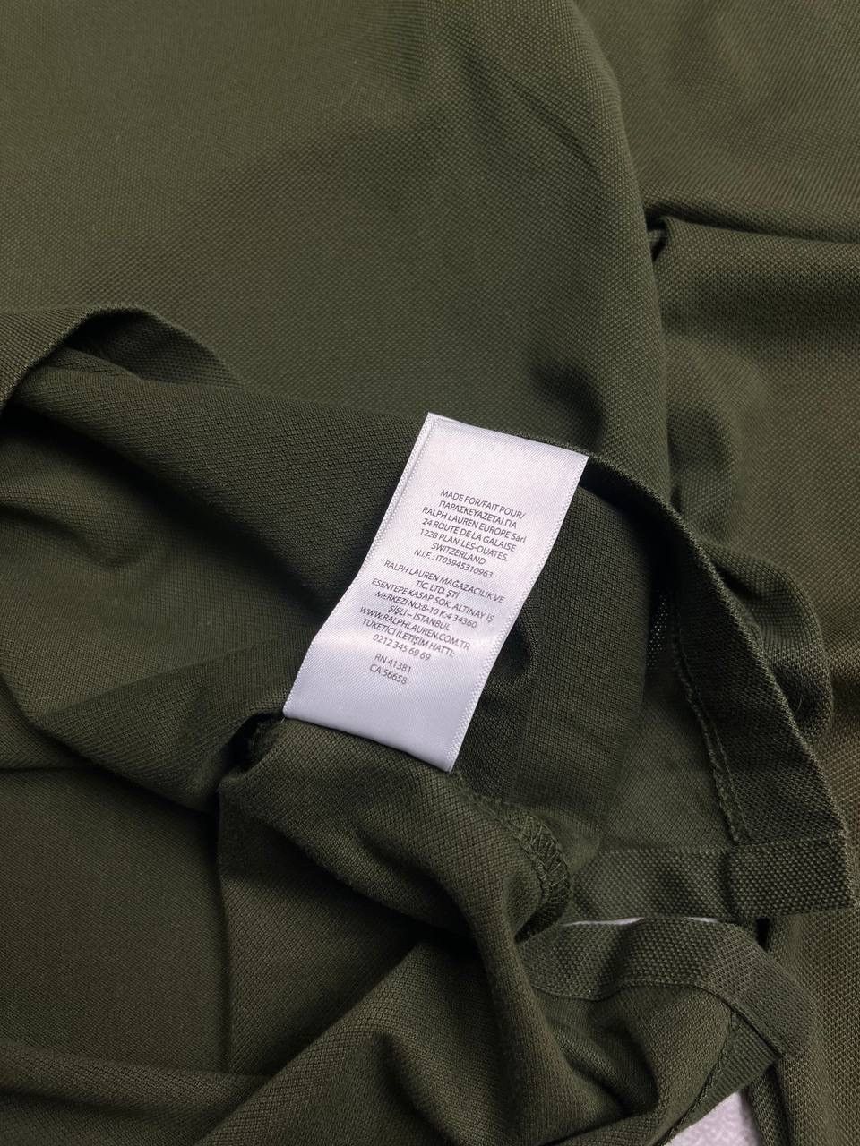 Polo Ralph Lauren Vintage Polo Ralph Lauren Olive Rugby Shirt L Size US L / EU 52-54 / 3 - 7 Thumbnail