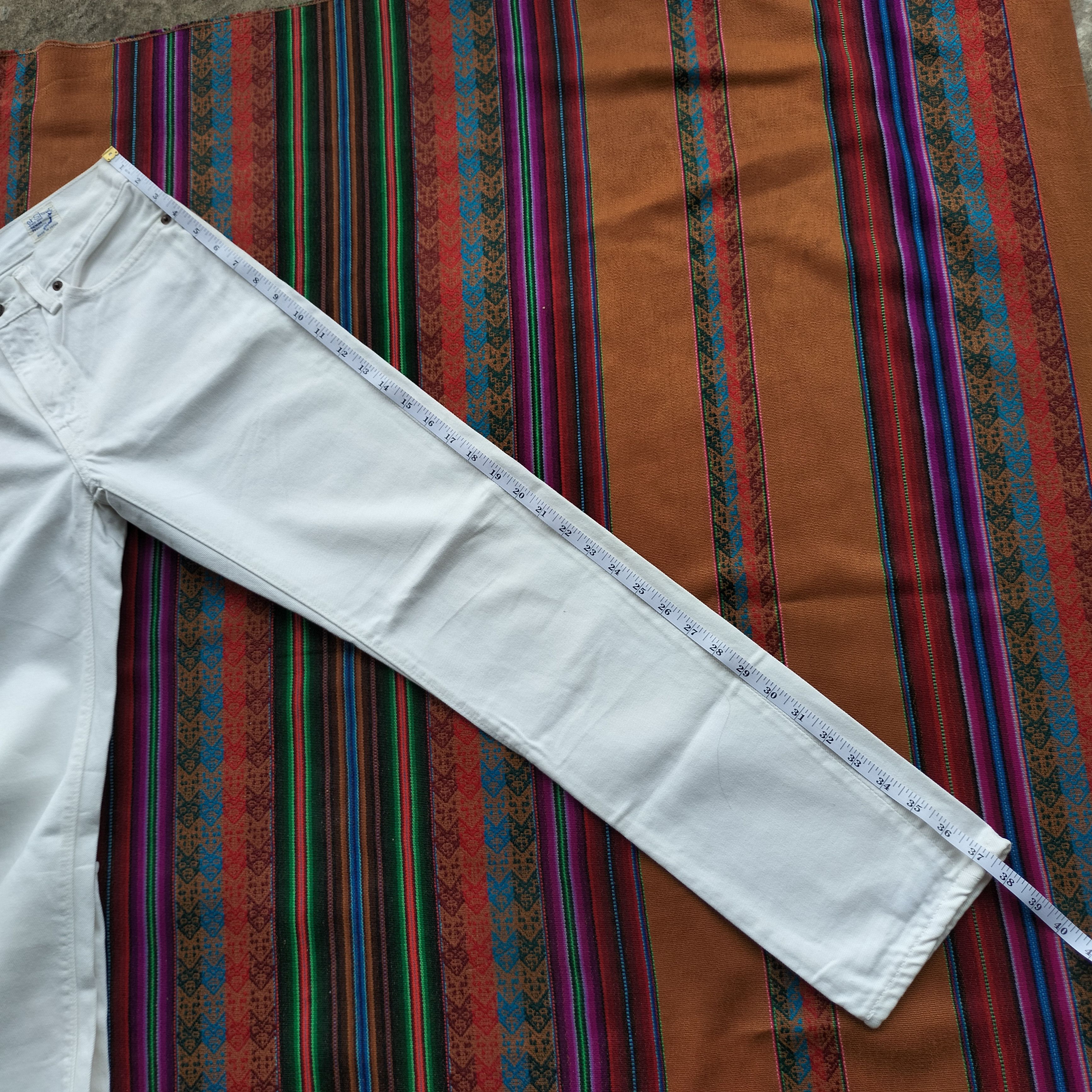 Orslow Orslow 107 white slim fit jeans Size US 29 - 17 Thumbnail