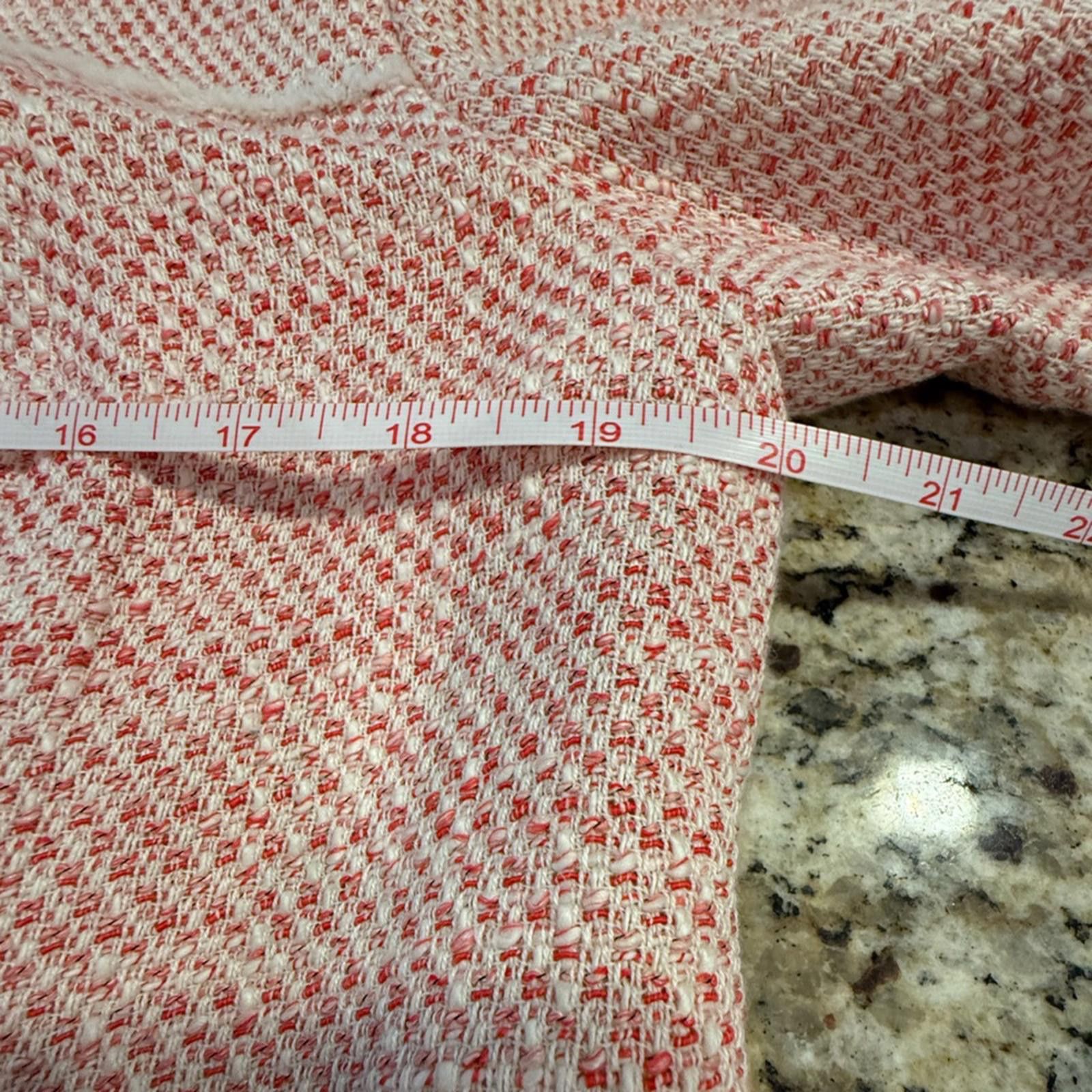 Other J. Jill pink & white tweed blazer jacket SZ M Size M / US 6-8 / IT 42-44 - 10 Thumbnail