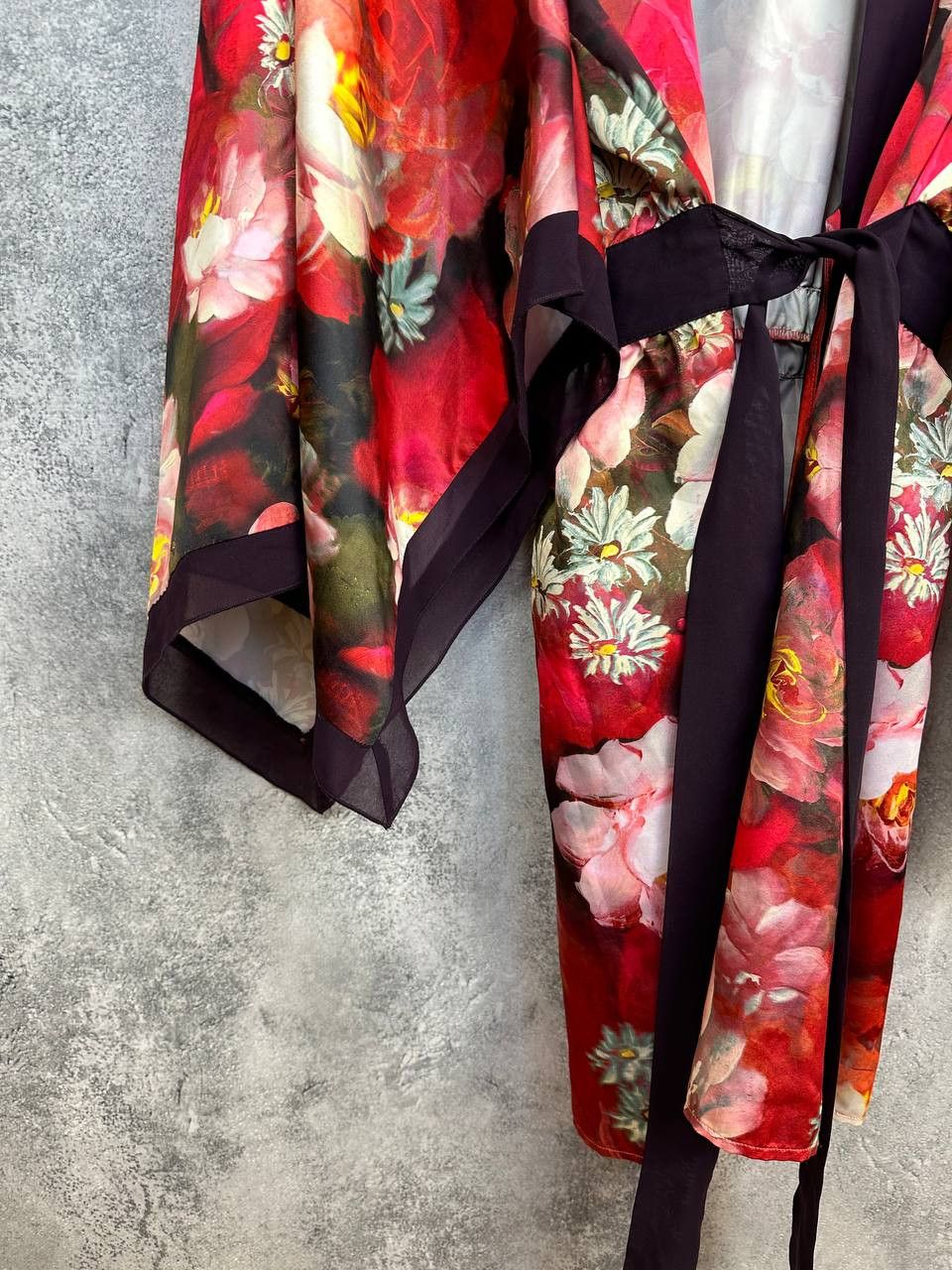 Ted Baker Ted Baker Botanical Floral Satin Kimono Robe Belted Wrap Size XL / US 12-14 / IT 48-50 - 7 Thumbnail