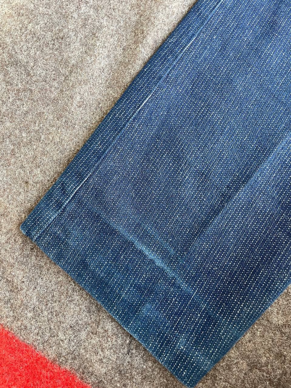 Vintage Antique Denim Striped Pants from 20-40’s Size US 30 / EU 46 - 8 Thumbnail