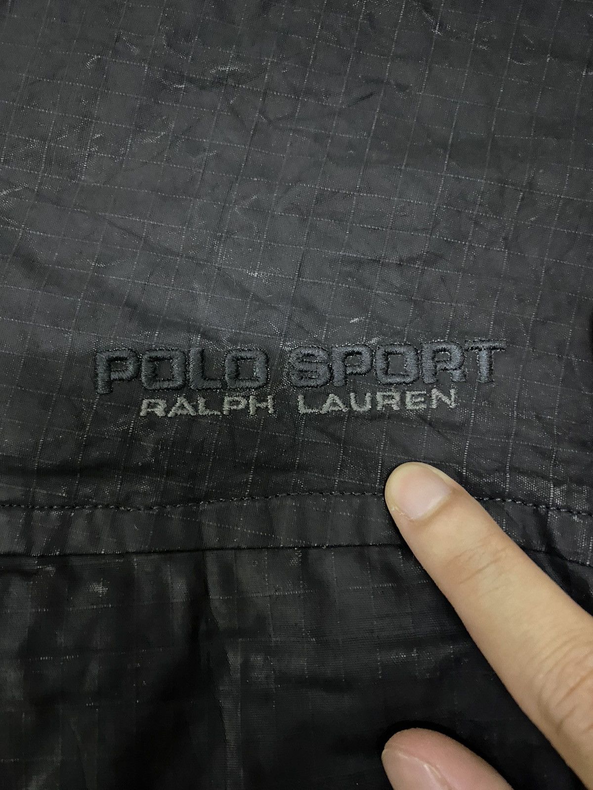 Polo Ralph Lauren Vintage Polo Sport Ralph Lauren Rain pullover jacket Size US M / EU 48-50 / 2 - 5 Thumbnail