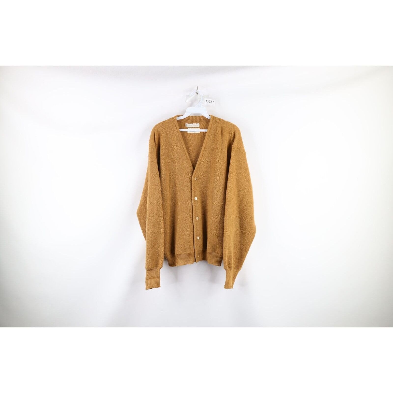 Vintage Vintage 60s Arena Golden Mohair Cobain Cardigan