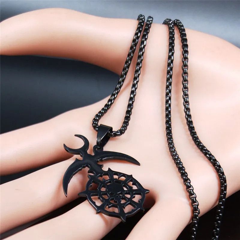 Jewelry Slaanesh Pendant Necklace Emblem Talisman Size ONE SIZE - 2 Thumbnail