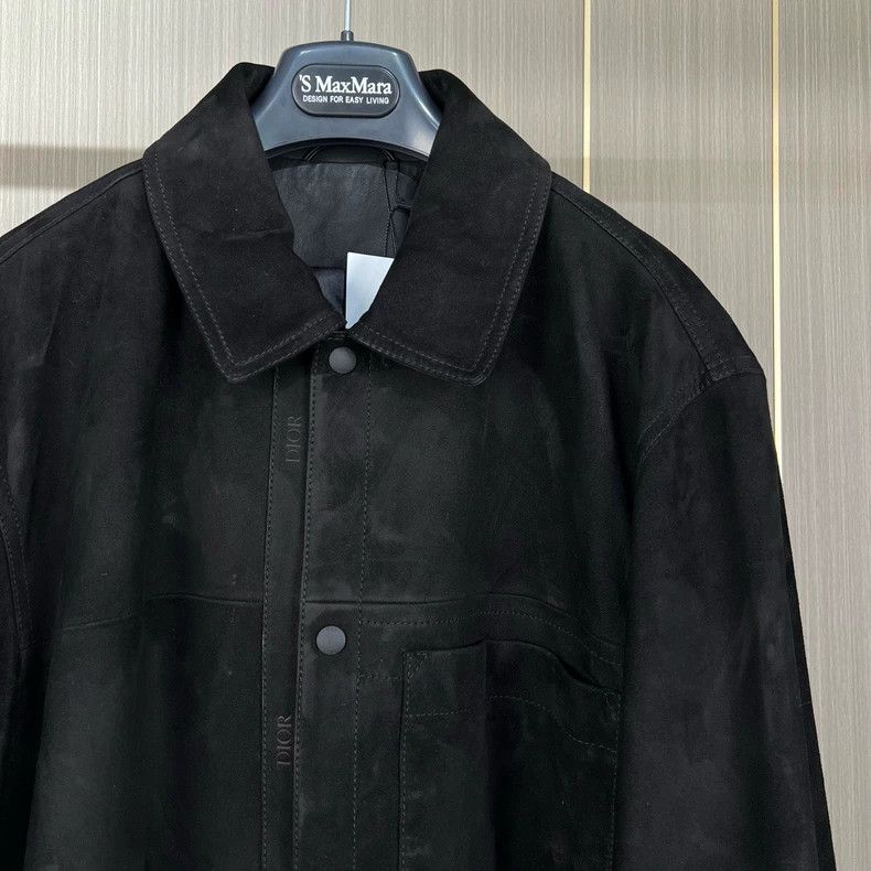 Dior Dior The latest embossed letter suede jacket 2504-Nextarrow Size US L / EU 52-54 / 3 - 3 Thumbnail