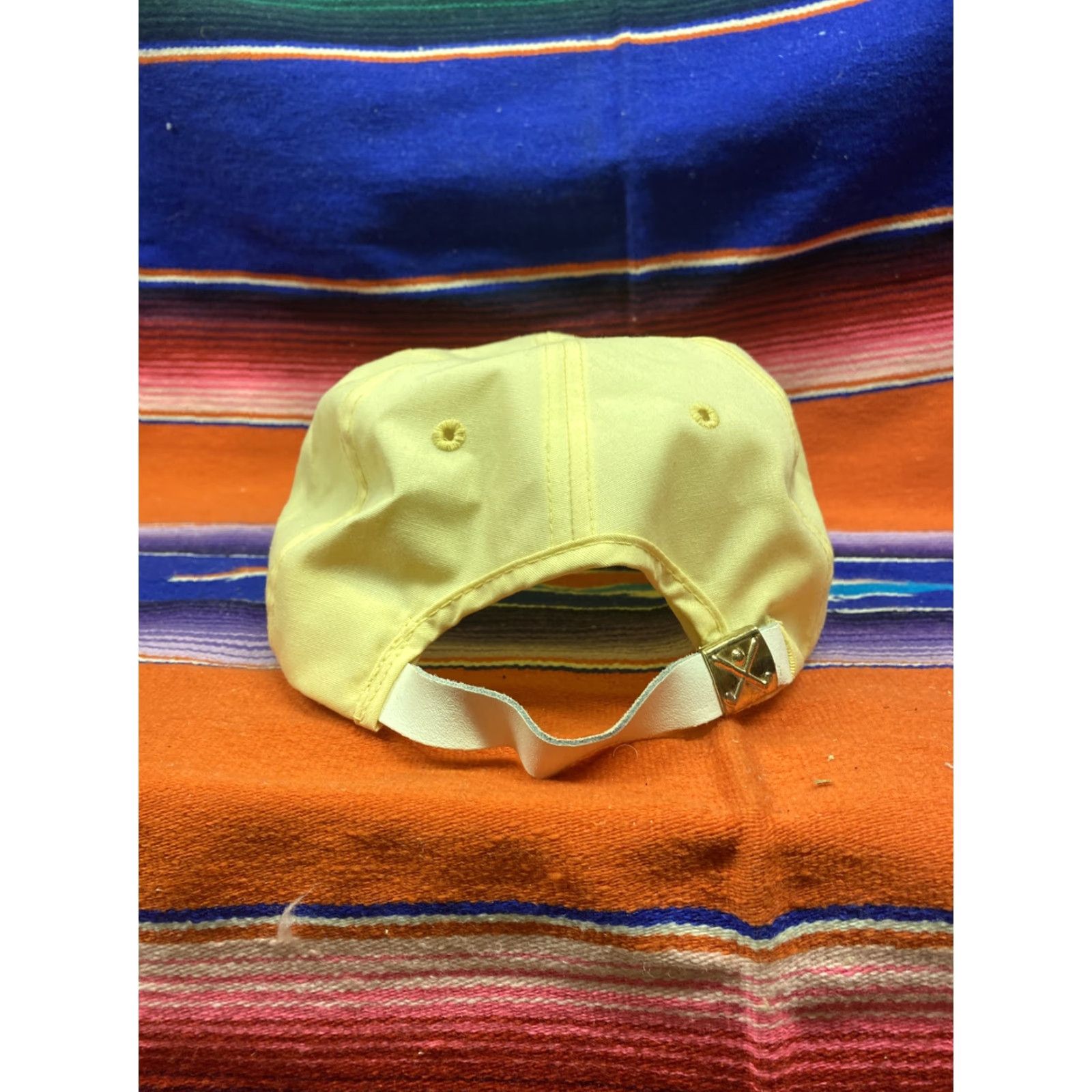 Vintage VINTAGE K-Brand Leather Strap Back Rope Brim PCS Patch Hat Made in USA Size ONE SIZE - 3 Thumbnail