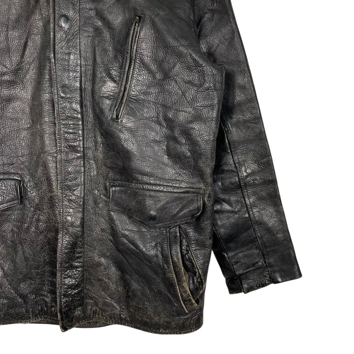 Japanese Brand Taiyo Tokyo Made Leather Jacket Size US S / EU 44-46 / 1 - 4 Thumbnail