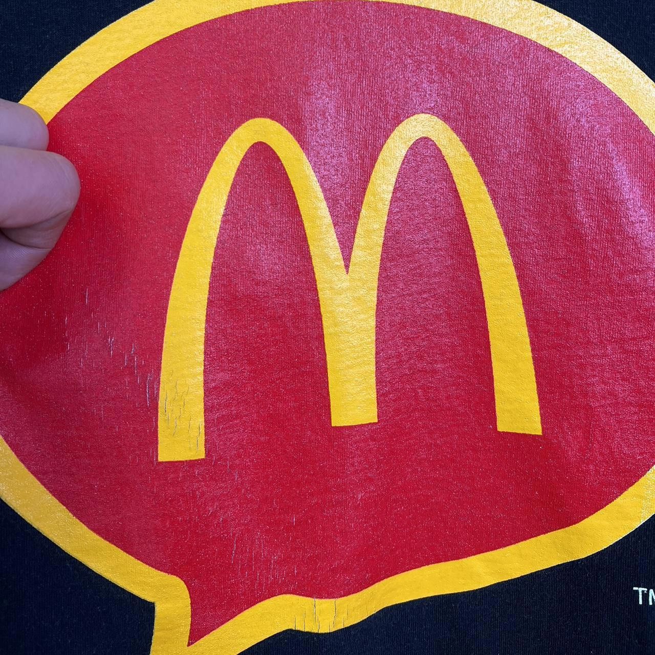 Designer Vintage McDonald's Graphic Tee 90s USA Size US L / EU 52-54 / 3 - 4 Thumbnail