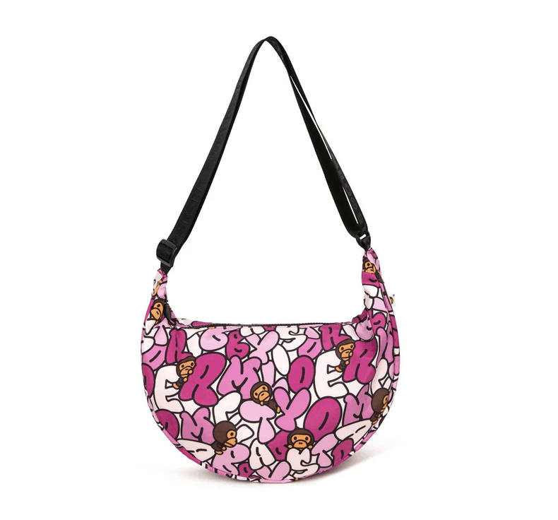 Bape Bape MILO BUBBLE CAMO MEDIUM CROSS BAG Size ONE SIZE - 2 Thumbnail