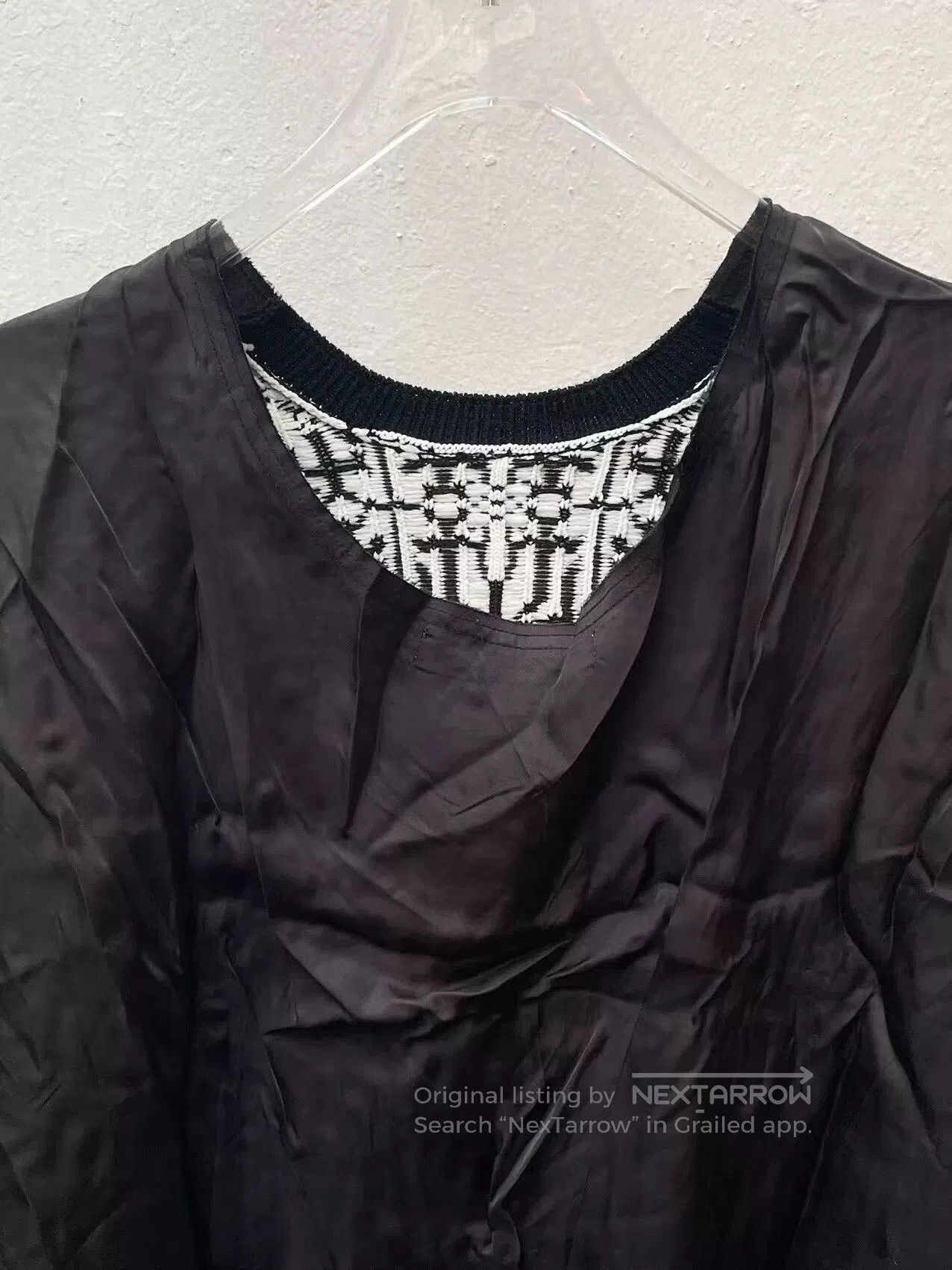 Comme des Garcons Comme des Garcons Black White Sweater. Size S / US 4 / IT 40 - 8 Thumbnail