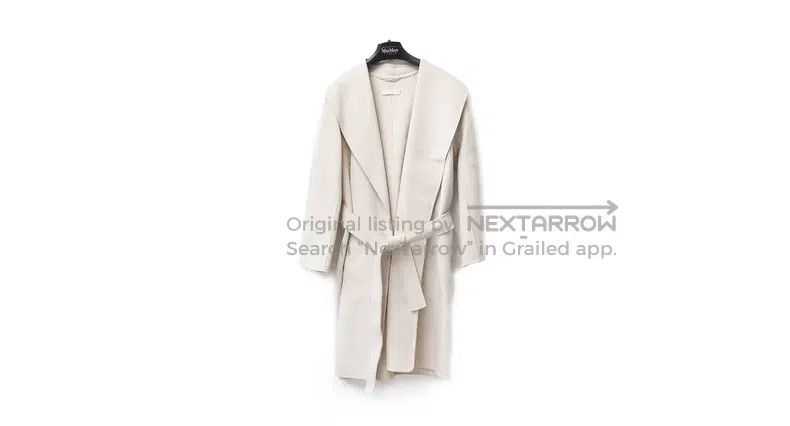 Max Mara Max Mara Beige Wool Coat Size S / US 4 / IT 40 - 1 Thumbnail