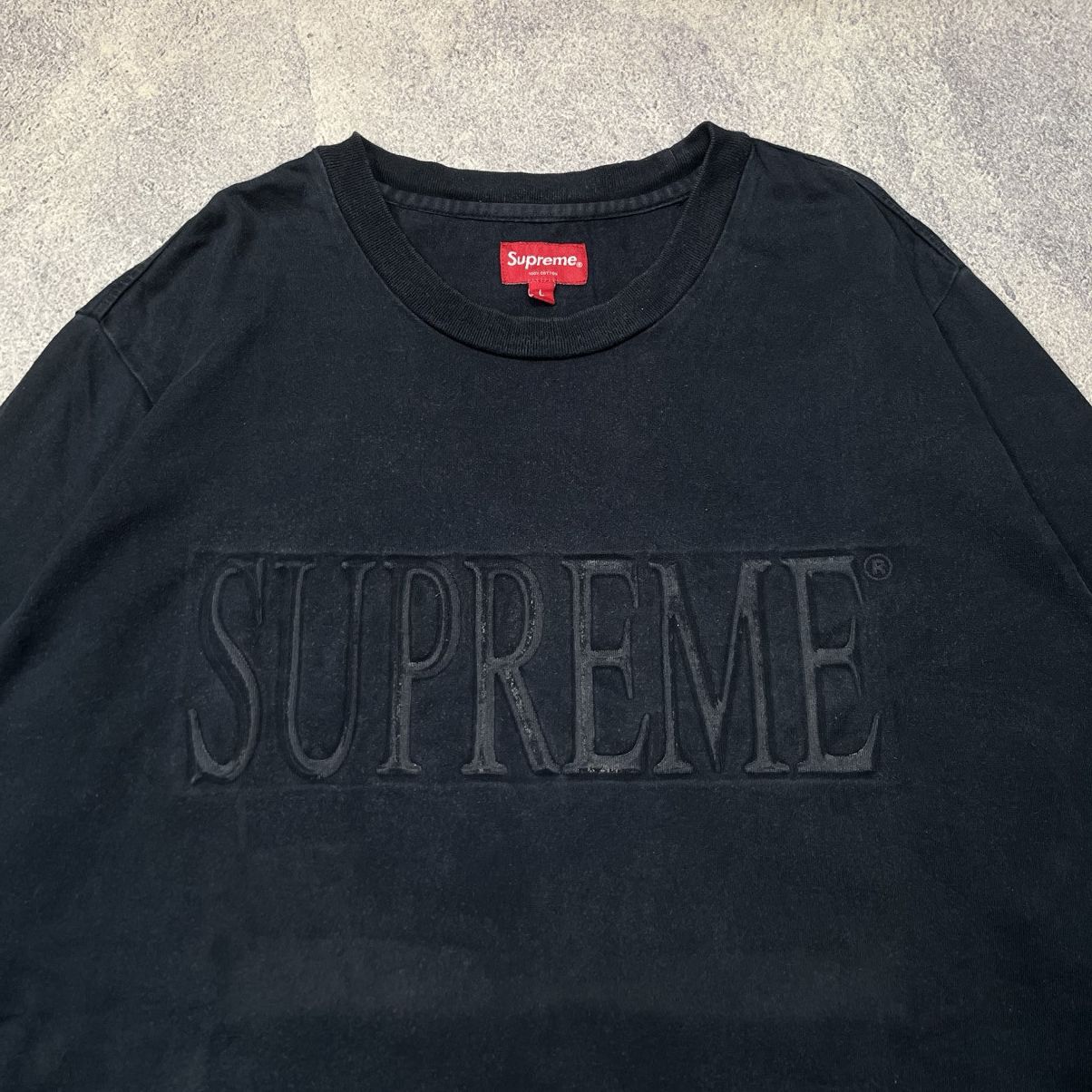 Supreme Supreme Script Longsleeve Size US L / EU 52-54 / 3 - 2 Thumbnail
