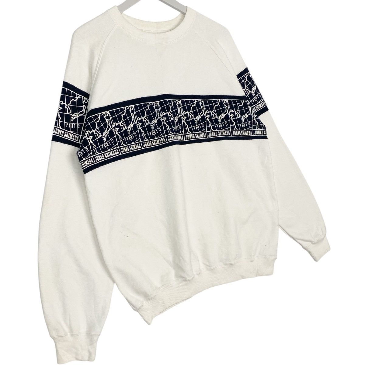 Other Vintage Junko Shimada Printed Crewneck Sweatshirt White Size US M / EU 48-50 / 2 - 3 Thumbnail