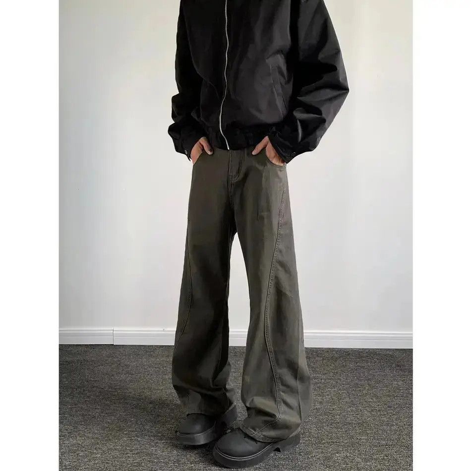 Japanese Brand Retro casual high street loose jeans Size US 32 / EU 48 - 6 Thumbnail