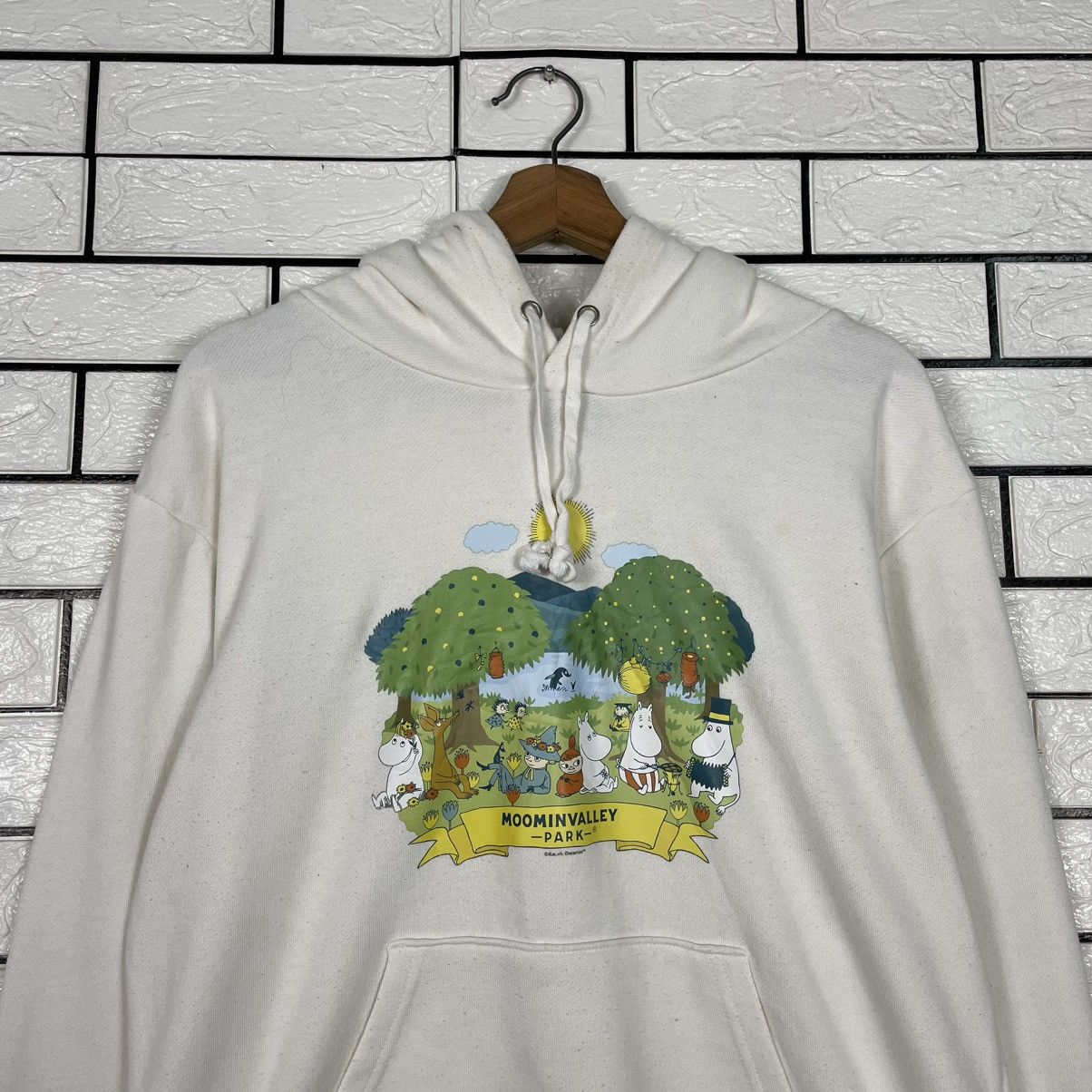Japanese Brand Moomin Valley Park Pullover Hoodie Size US M / EU 48-50 / 2 - 10 Thumbnail