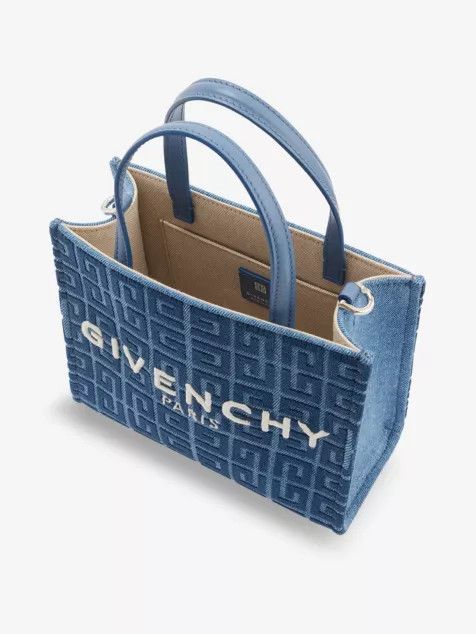 Givenchy o1srvl11e1124 Size: OS / Tote Bag in Medium Blue Size ONE SIZE - 4 Thumbnail