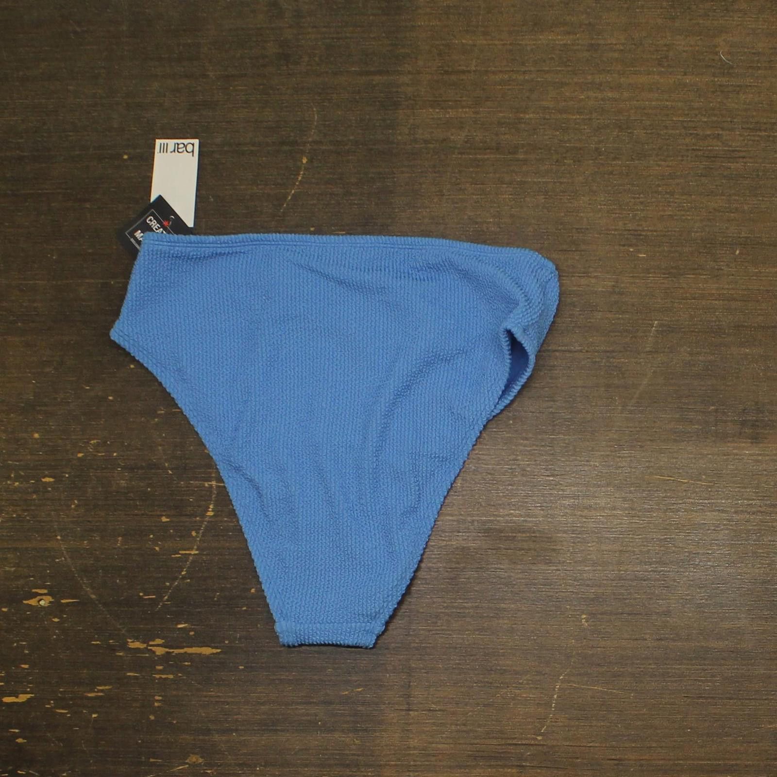 Bar III Nwt Bar Iii Rise Swim Bikini Bottom Mbbg24548 Cobalt Blue M Size ONE SIZE - 2 Thumbnail