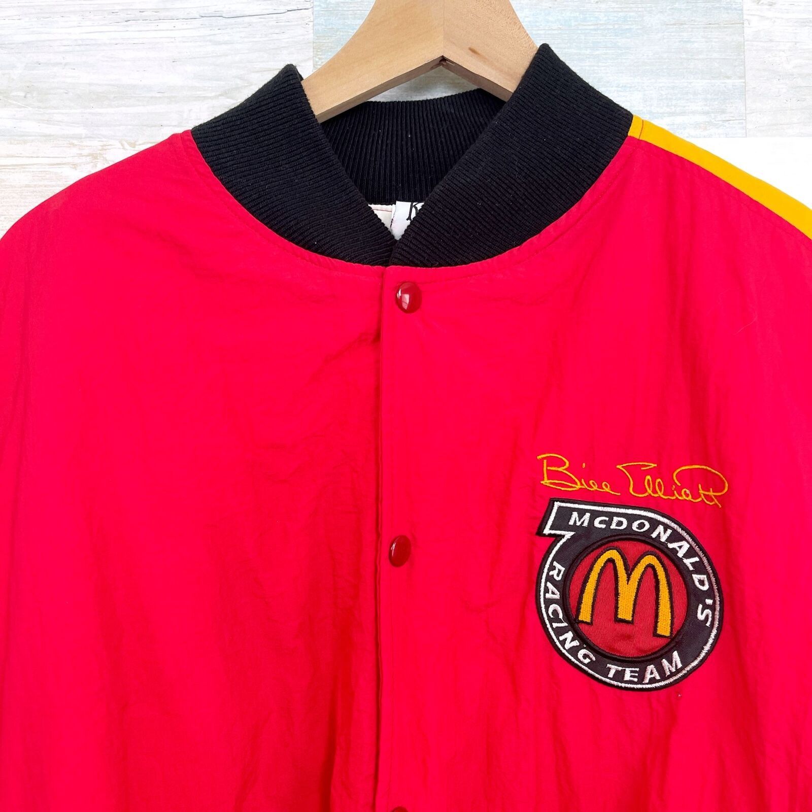 Other Vintage 90s Nascar Bill Elliott McDonalds Jacket Mens XL Size US XL / EU 56 / 4 - 2 Thumbnail
