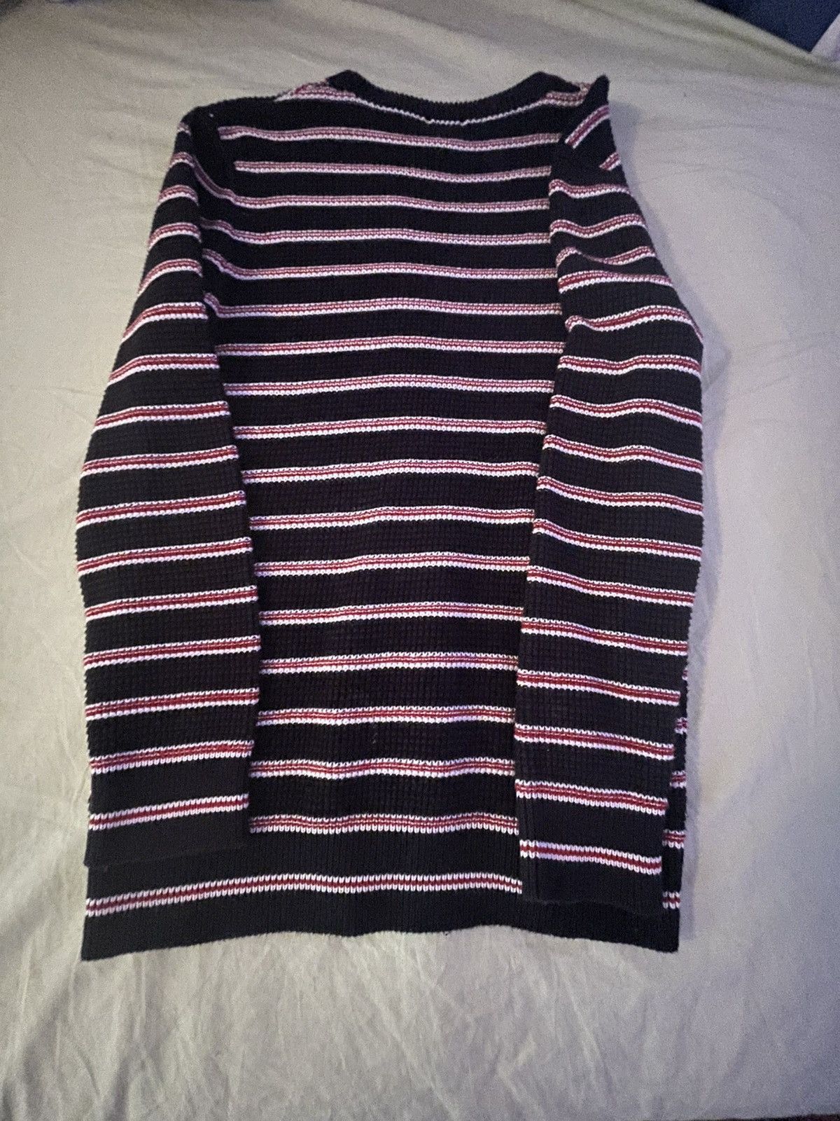Other Black and Red Knitted Sweater Size M / US 6-8 / IT 42-44 - 2 Thumbnail