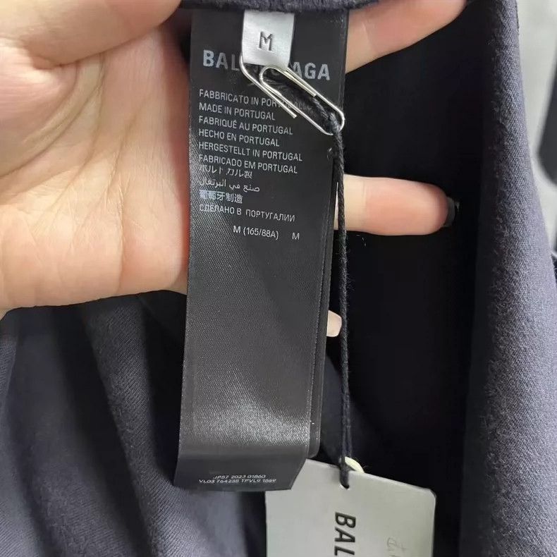 Balenciaga Balenciaga Black Letter Print Short Sleeve TShirt-2505 Size US M / EU 48-50 / 2 - 4 Thumbnail